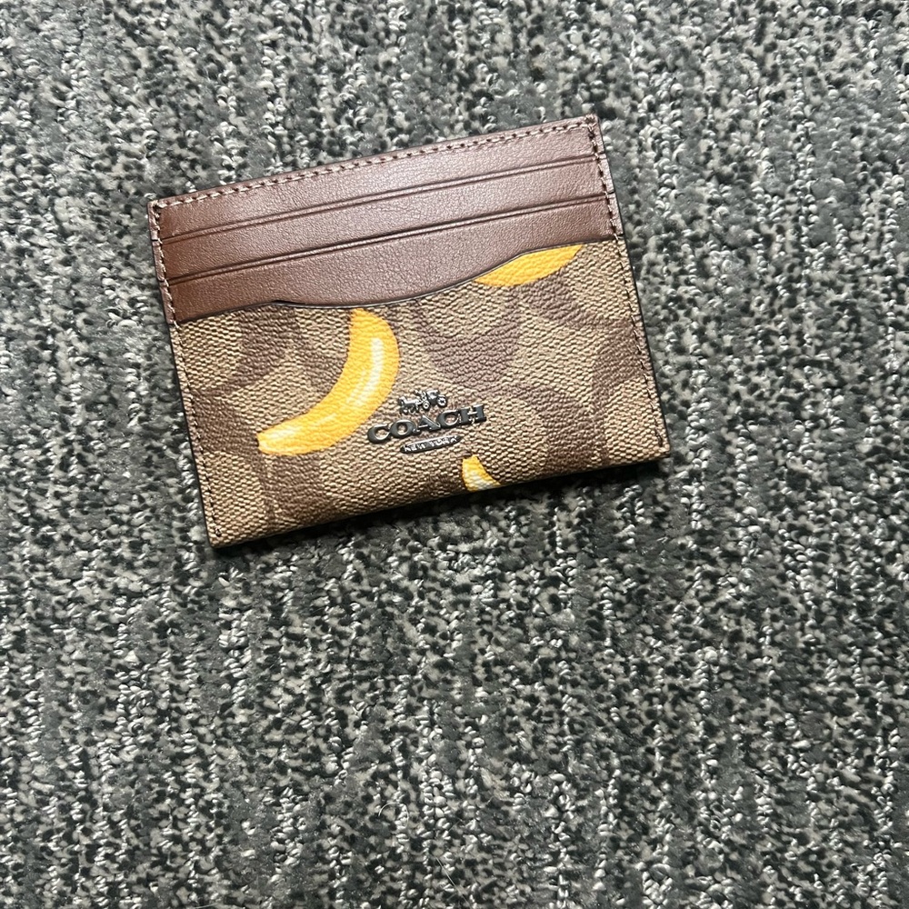 Coach Banana Card Holder